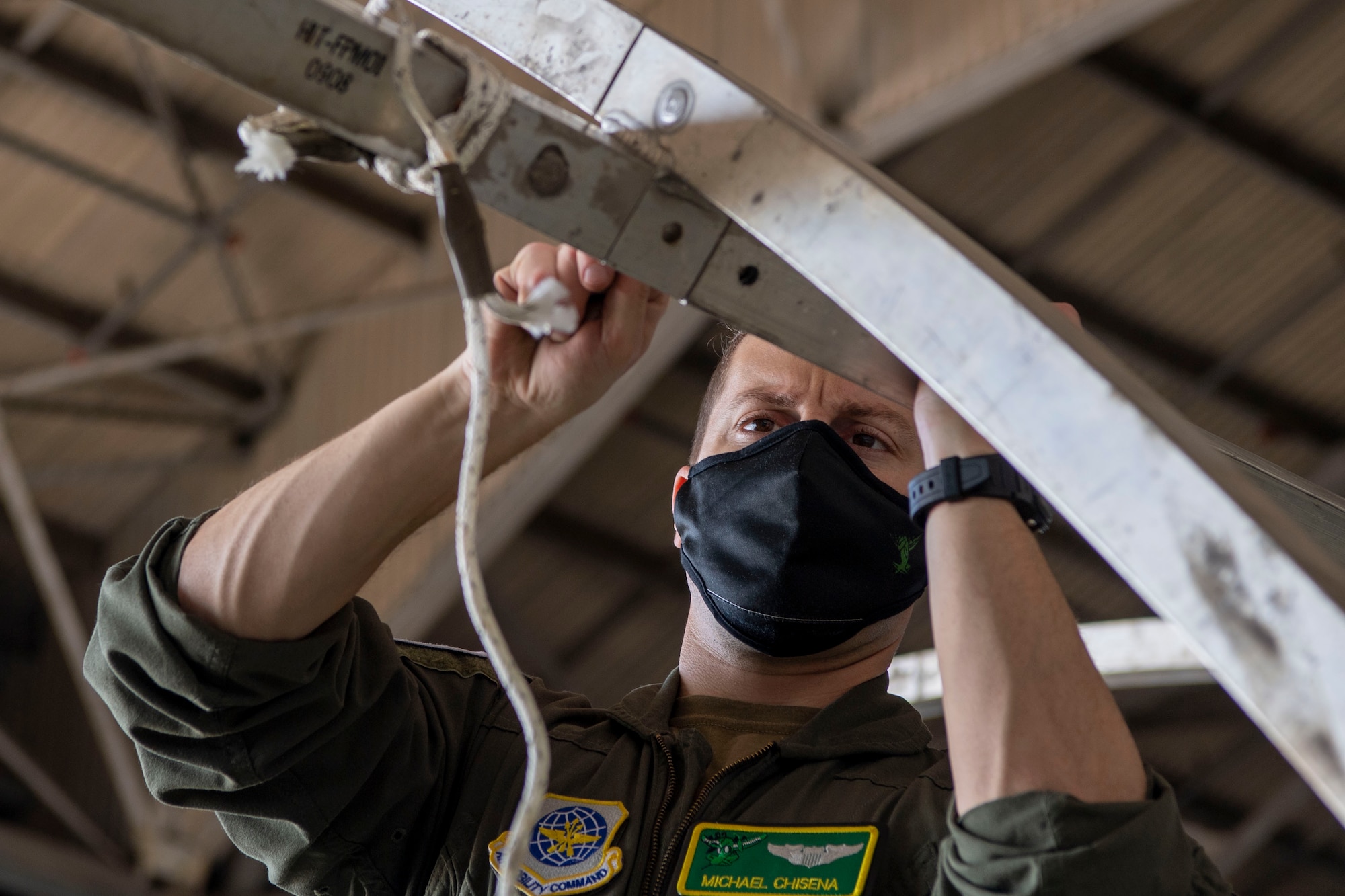 Airmen receives hands on training
