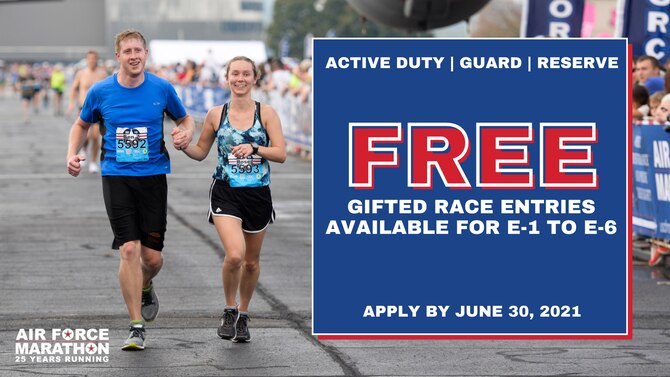 Air Force Marathon Gift Registration