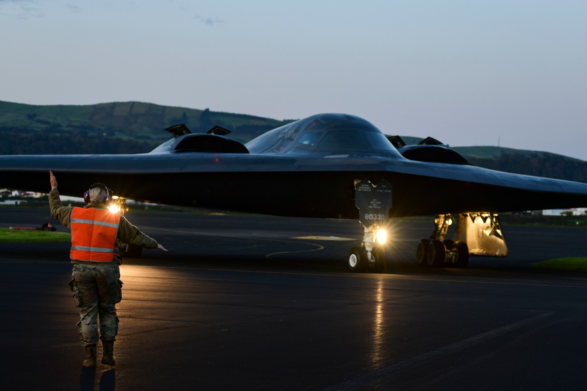 The strategic bomber missions provide Airmen an opportunity to test their rapid response capability, allowing them to meet any potential crisis or challenge across the globe. (U.S. Air Force photo by Tech. Sgt. Heather Salazar)