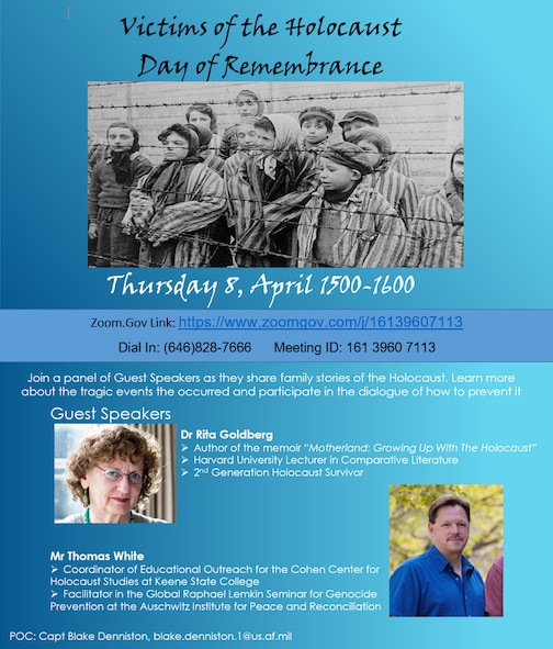 Virtual Holocaust Remembrance observance planned