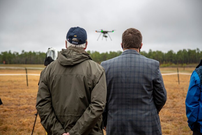 MCB Camp Lejeune welcomes Business Executives for National Security (BENS). BENS observed live-fire training at the new G-36 Company Battle Course on March 24. (U.S. Marine Corps photos by Lance Cpl. Isaiah Gomez)