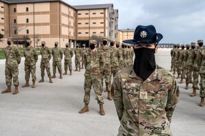 U.S. Air Force Basic Military Training Graduation and Coining Ceremony