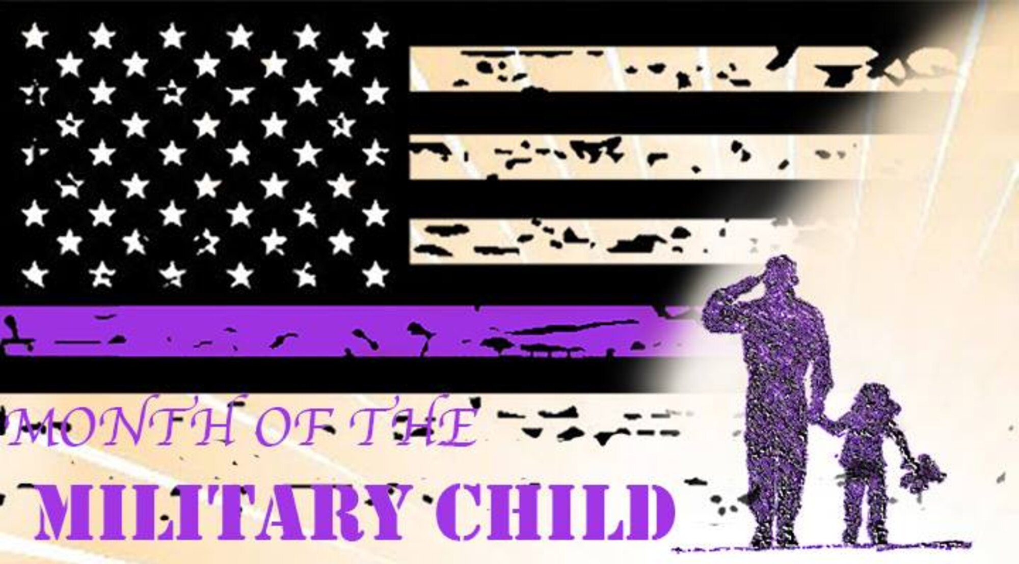 April is month of the Military Child.  To celebrate, virtual events and weekly activities will be held throughout the month of April.