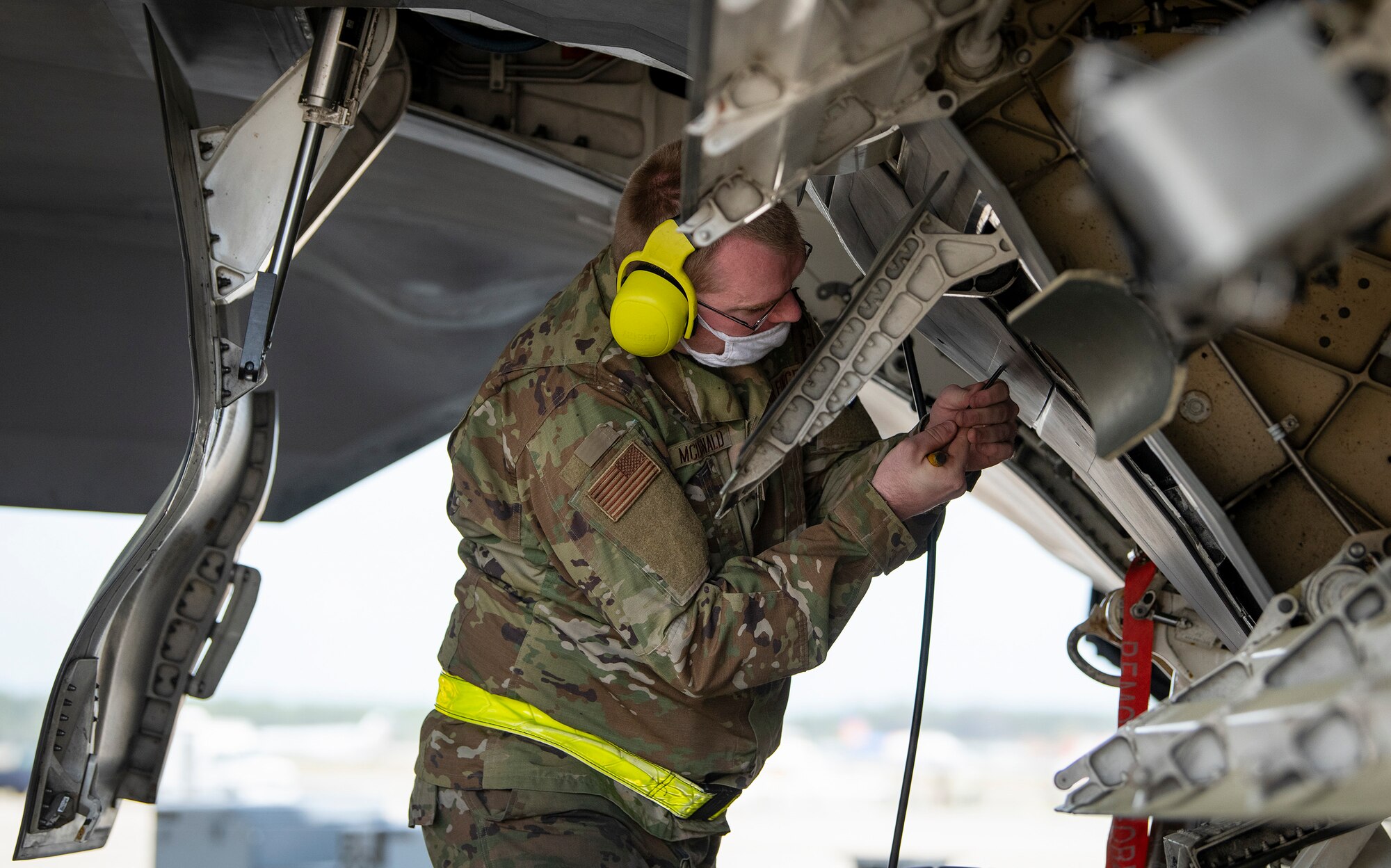 Loading up the Raptor