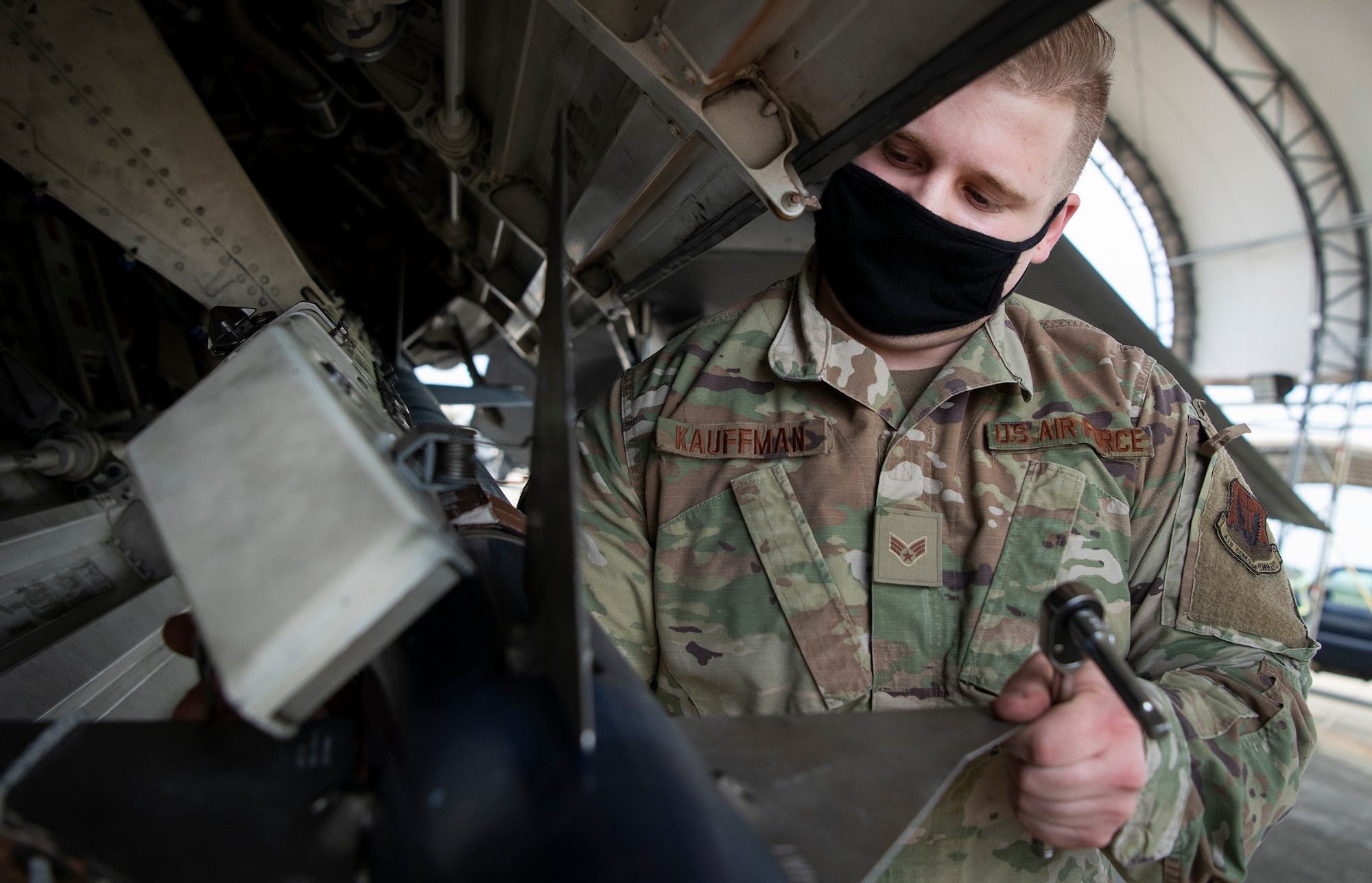 Loading up the Raptor