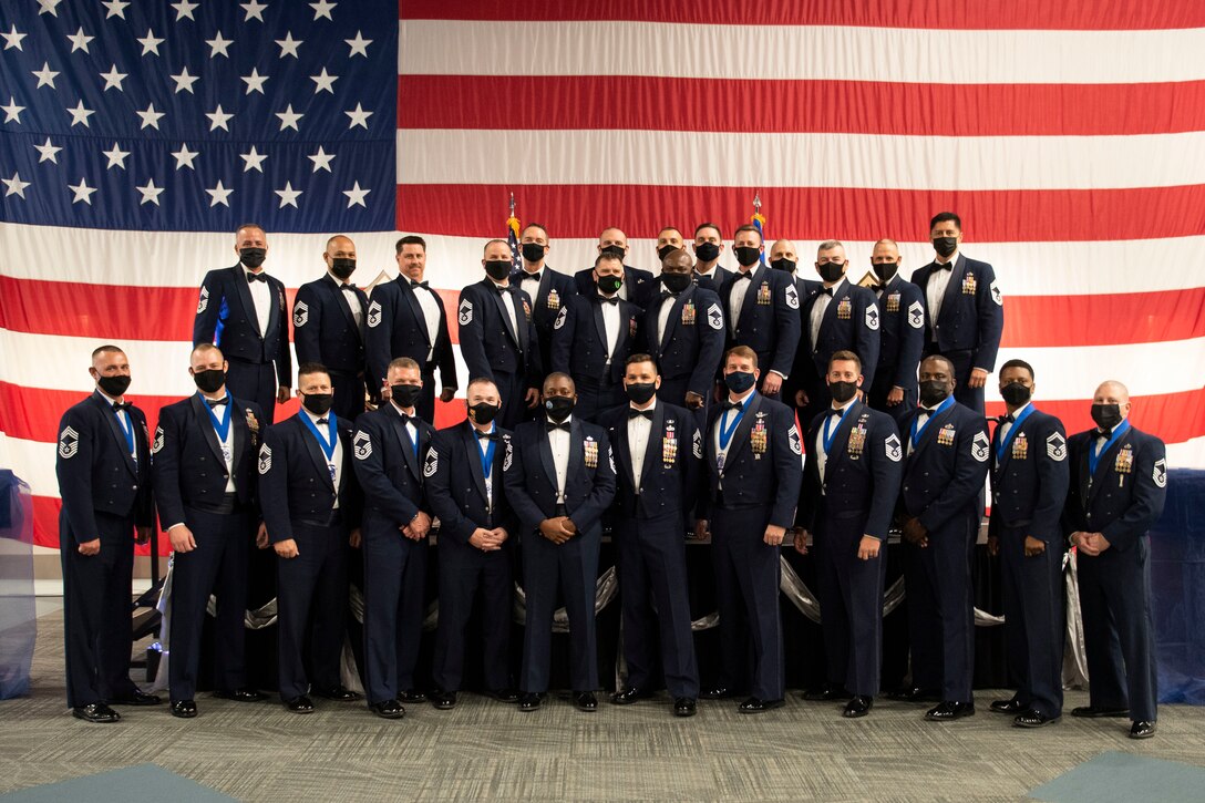 Chiefs pose for photo.