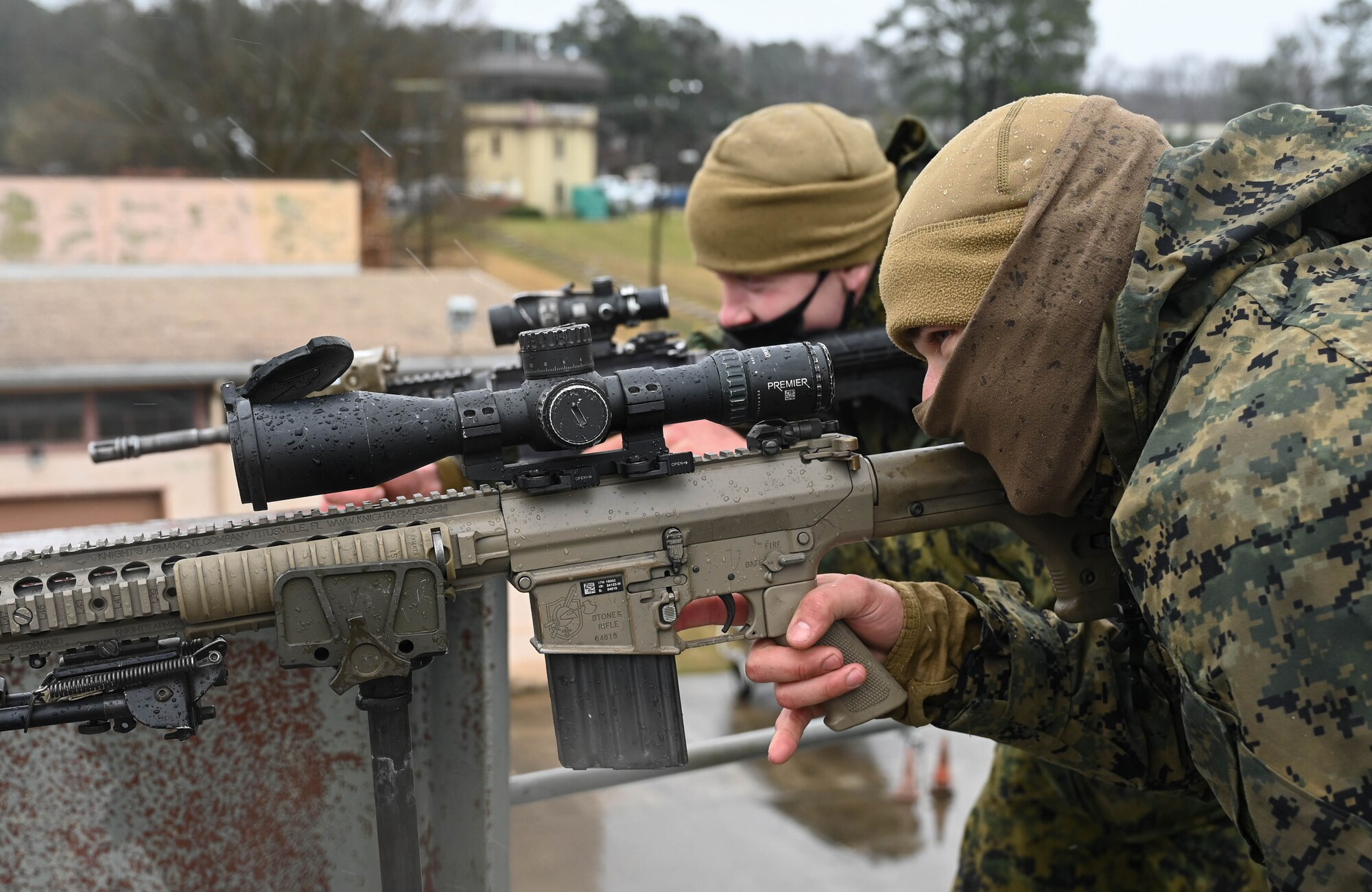 Marines conduct exercise  at Fort Eustis