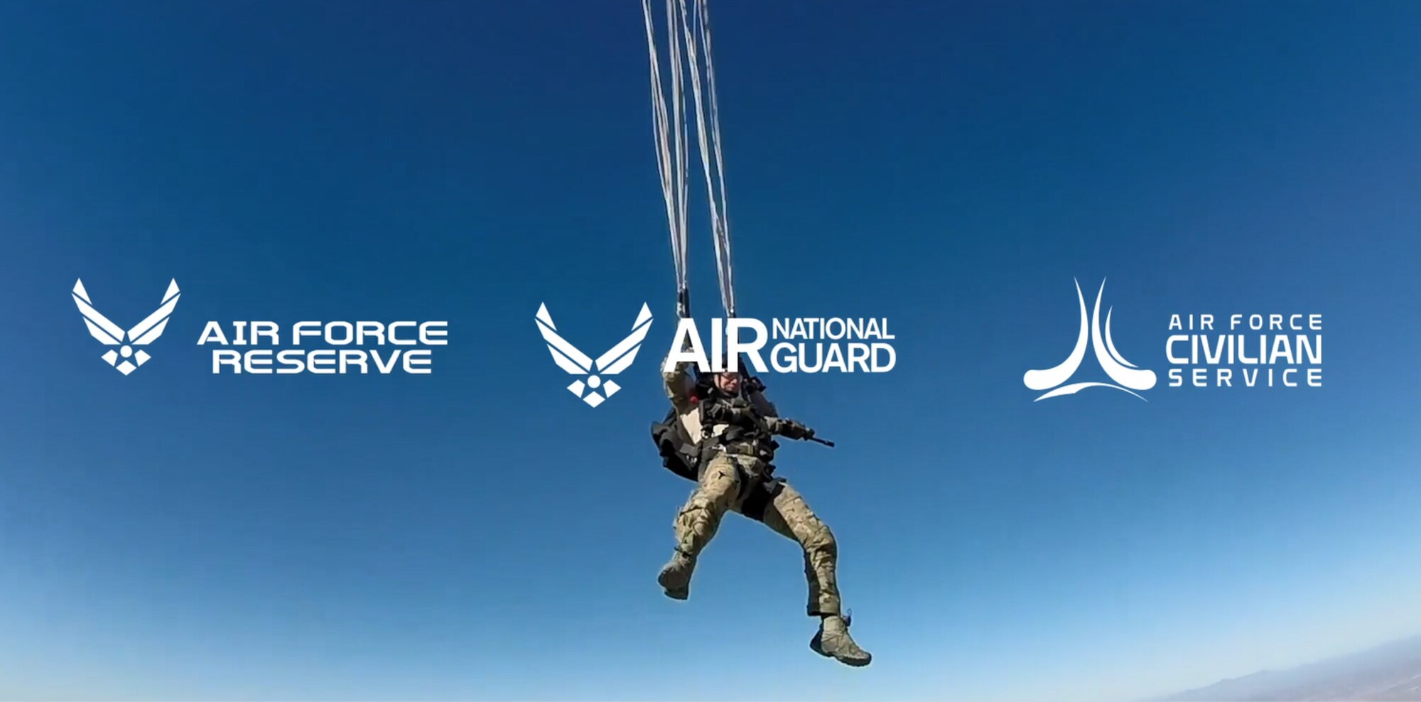 The Air Force Recruiting Service is releasing its first Total Force commercials to help inform the public of opportunities to serve in the United States Air Force, Air Force Reserve and Air National Guard, as well as Air Force Civilian Service.