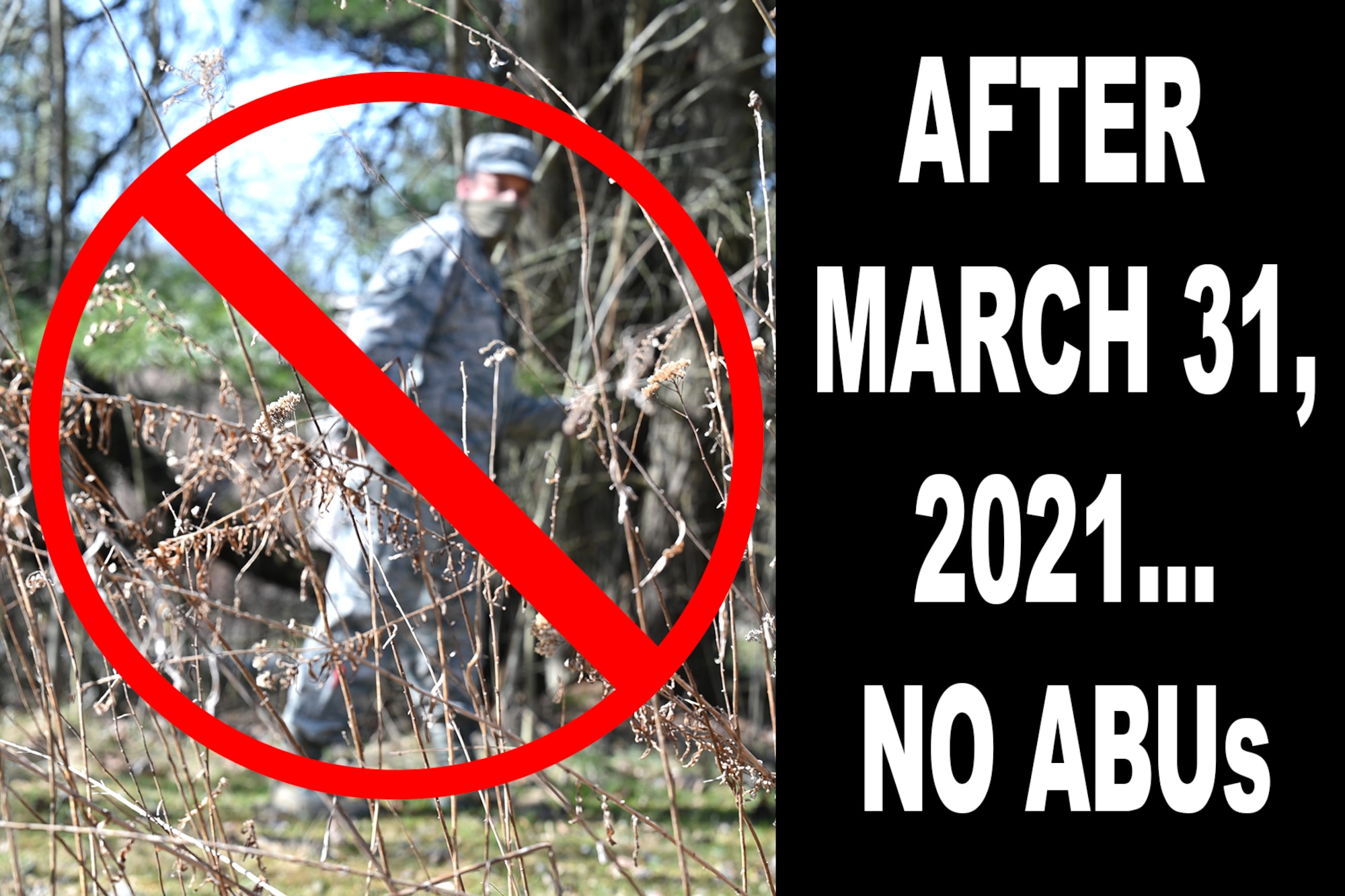 April 1, 2021 is the mandatory wear date for the Operational Camouflage Pattern uniform for Airmen in all components of the Department of the Air Force, according to Air Force Instruction 36-2903 Dress and Appearance, Chapter 5 Utility Uniforms.