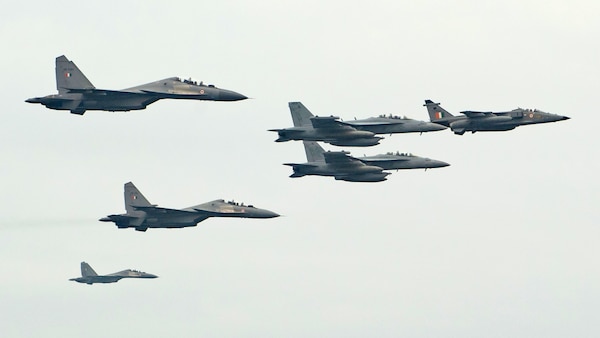 The Theodore Roosevelt Carrier Strike Group operates with the Indian navy.