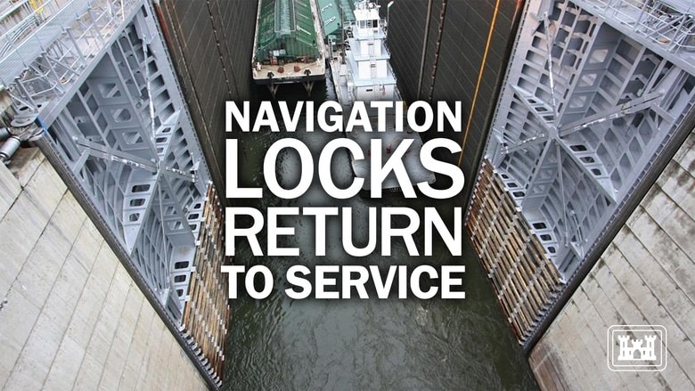 Navigation locks on the Columbia River are returning to service.