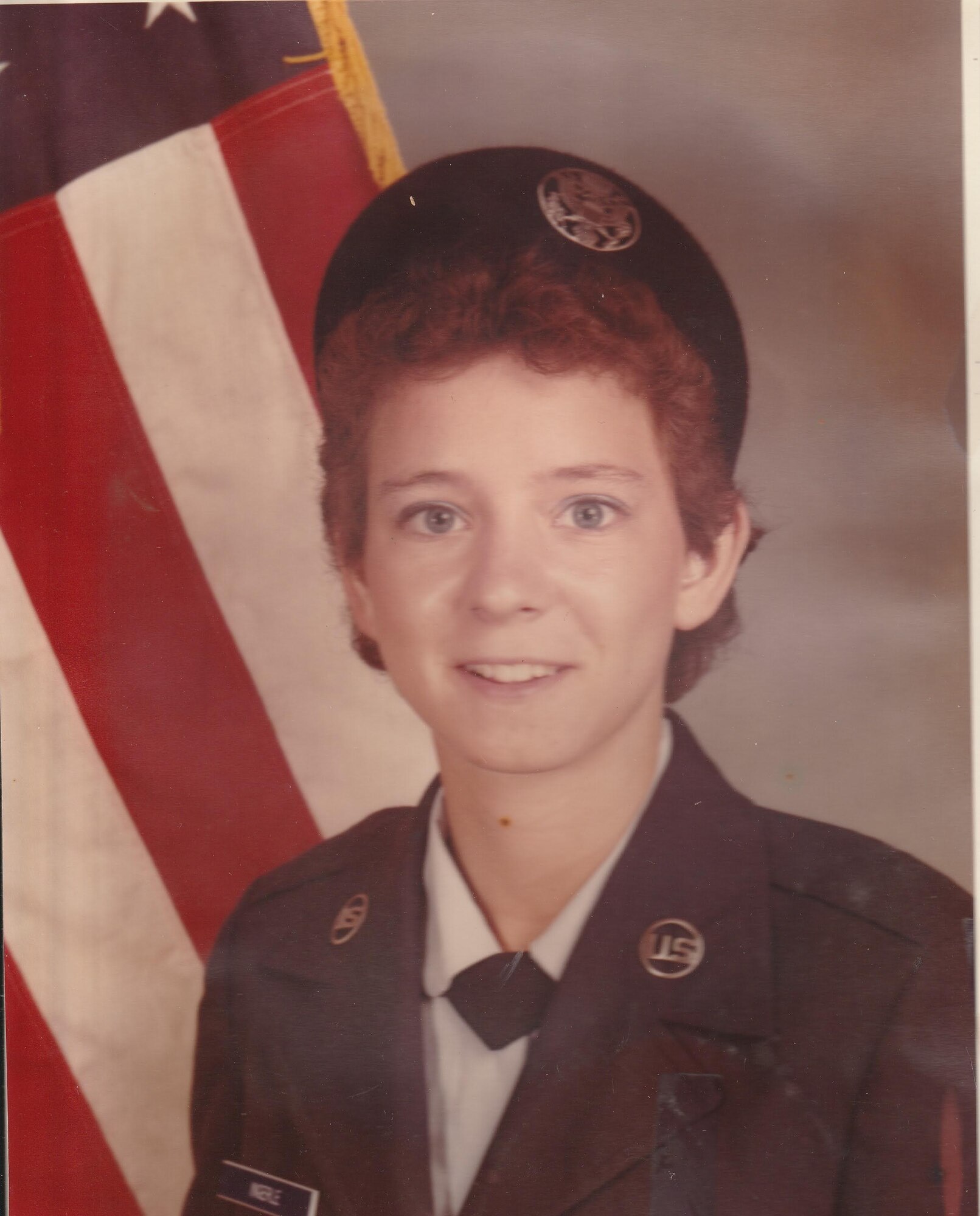 Brig. Gen. Wendy K. Johnson as an Airman Basic in Basic Training, 1984