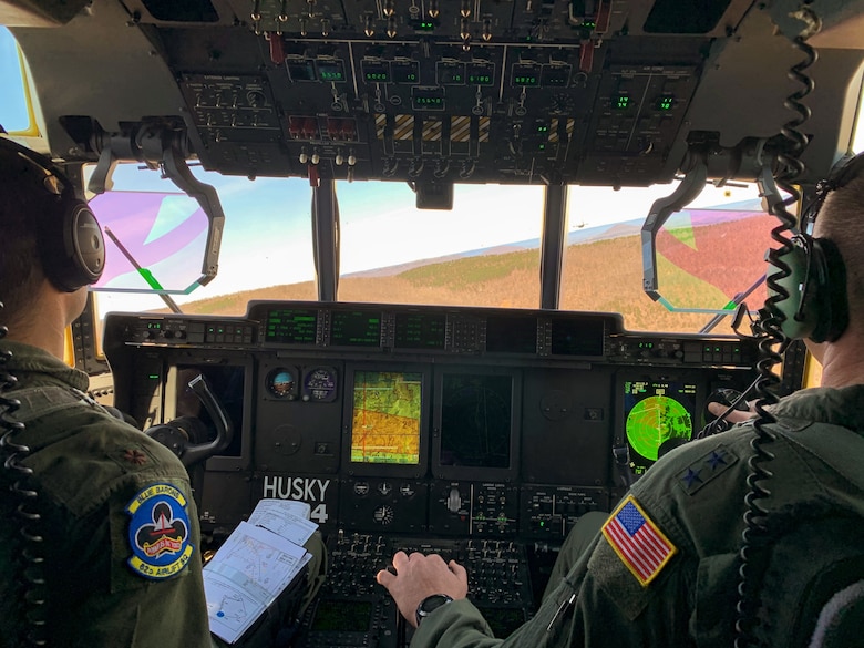 Airmen fly a C-130J Super Hercules