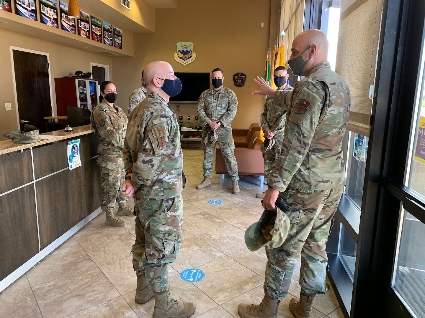 Goodfellow wing commander visits IAAFA > Joint Base San Antonio > News