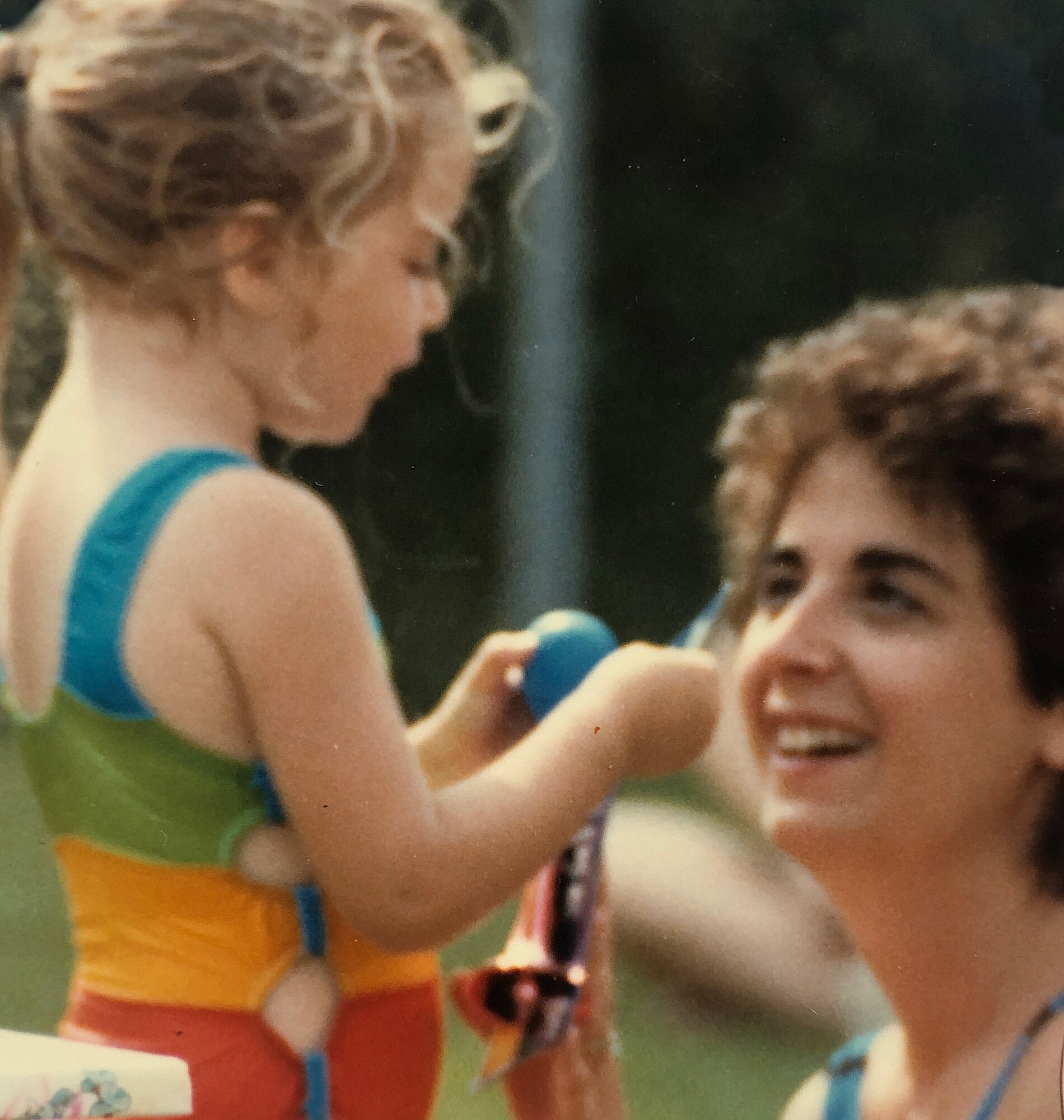 Andrea Hunwick's and her mom in 1985. (Courtesy photo)