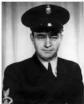 Service photo of Anthony Pettit, the Chief Petty Officer in charge of the Scotch Cap station during the disaster. (U.S. Coast Guard)