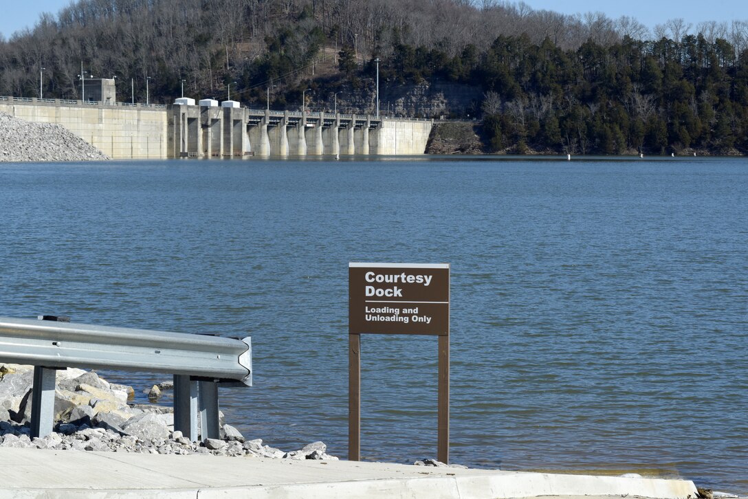 The U.S. Army Corps of Engineers Nashville District is closing Center Hill Lake Recreation Area, also known as Ike Park, in Lancaster, Tennessee.  The ramp, shelters, and restroom facilities are scheduled to be closed 6 p.m. Wednesday, April 7 through April 8, 2021 for a Corps of Engineers hosted event.  (USACE Photo by Lee Roberts)