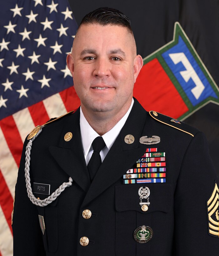 Command Sergeant Major Robert B. Potts