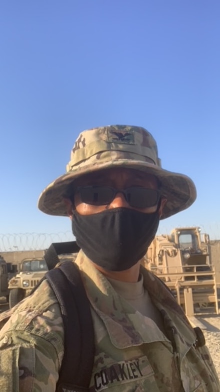 As March, and Women’s month comes to a close, we approach April, and Month of the Military Child. The 3d Medical Command (Deployment Support), spotlights 3d MC(DS) Forward, deployed mother, Col. Belinda J. Coakley.