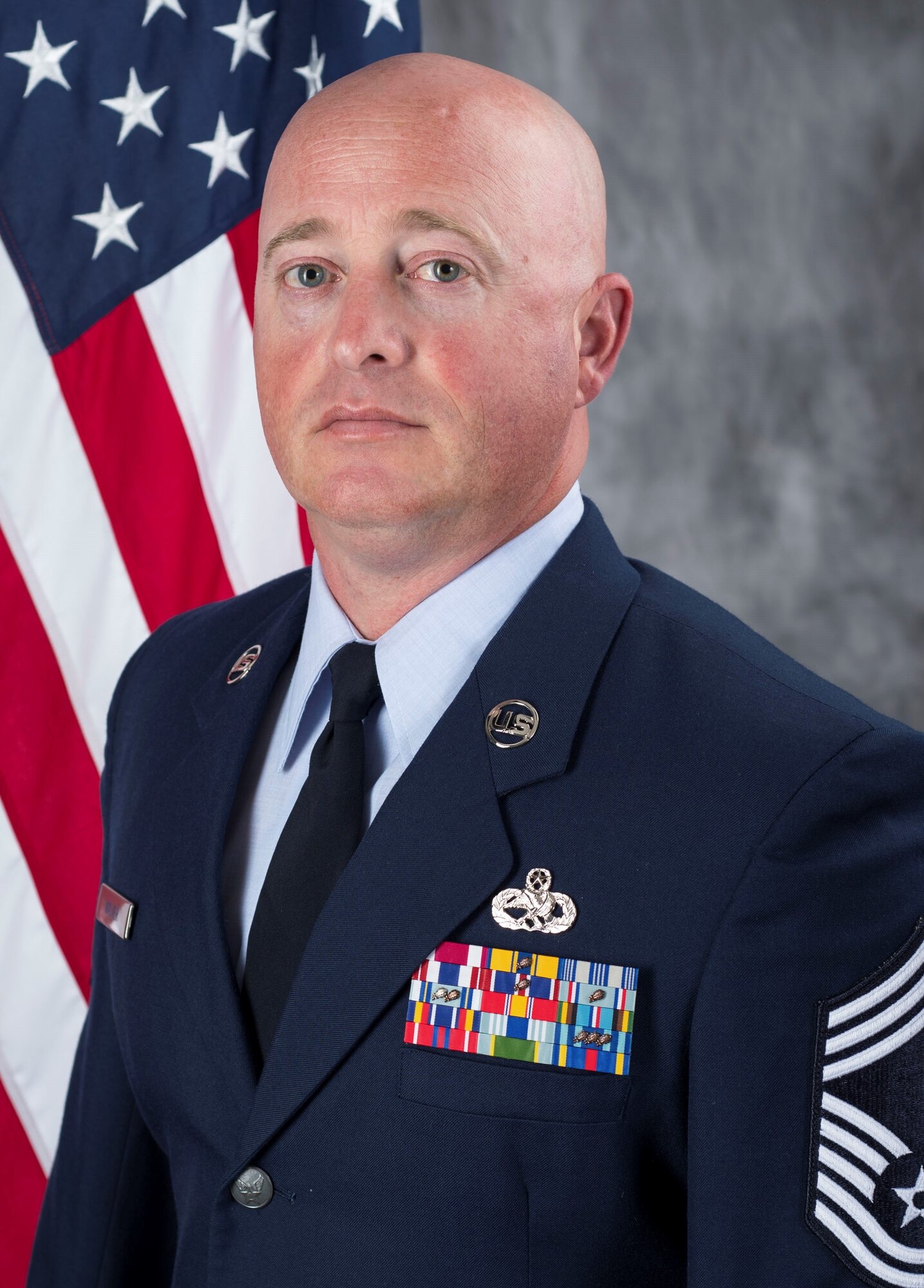 Chief Master Sgt. Richard Walker 301st Fighter Wing Mission Support Group superintendent is responsible for more than 650 Reserve, Active Guard Reserve, and civilian personnel within the group. The MSG consists of DoD police, bioenvironmental, civilian personnel, base civil engineering/contracting, force support squadron, civil engineering squadron, 73d Aerial Port Squadron, communications squadron, security forces squadron and the logistic readiness squadron. (courtesy photo)