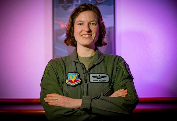 Captain McLane poses for a photo