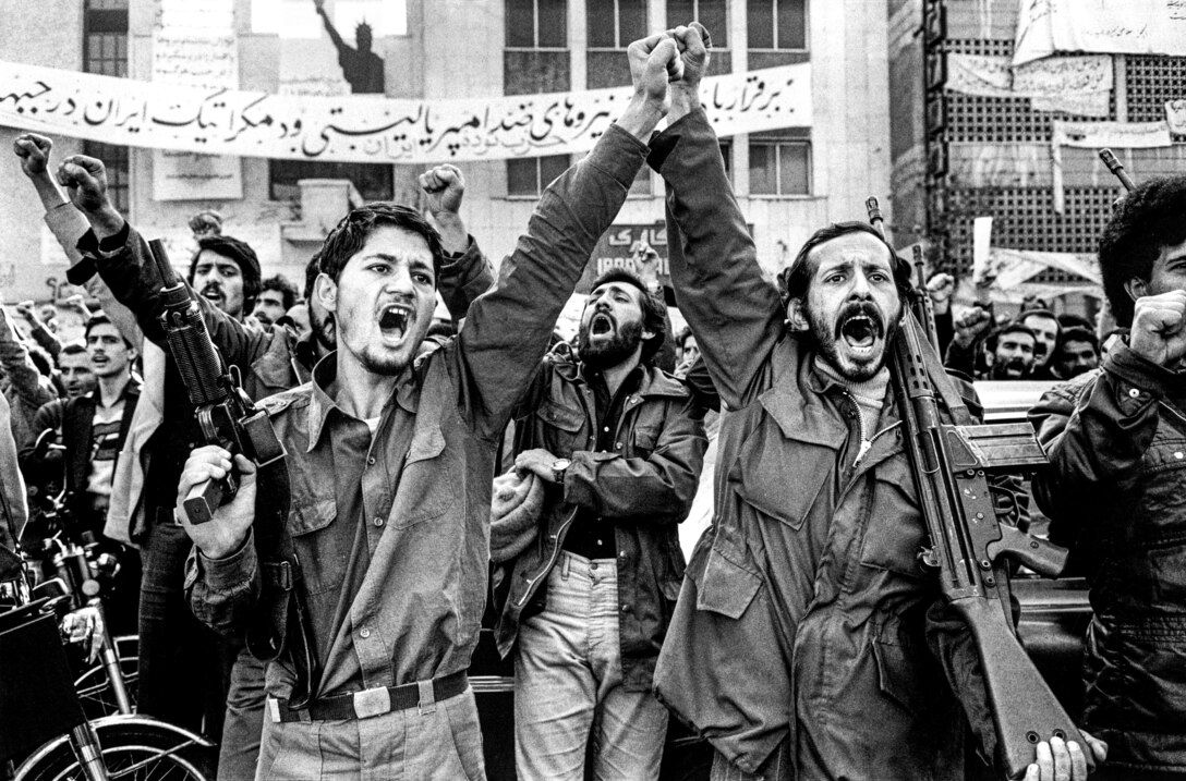 Show of force during Iranian Revolution, 1979
