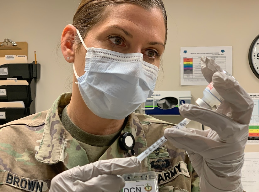 Fort Hunter Liggett administers its first COVID-19 vaccines