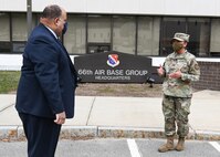 Senior MassDevelopment official tours Hanscom, discusses partner