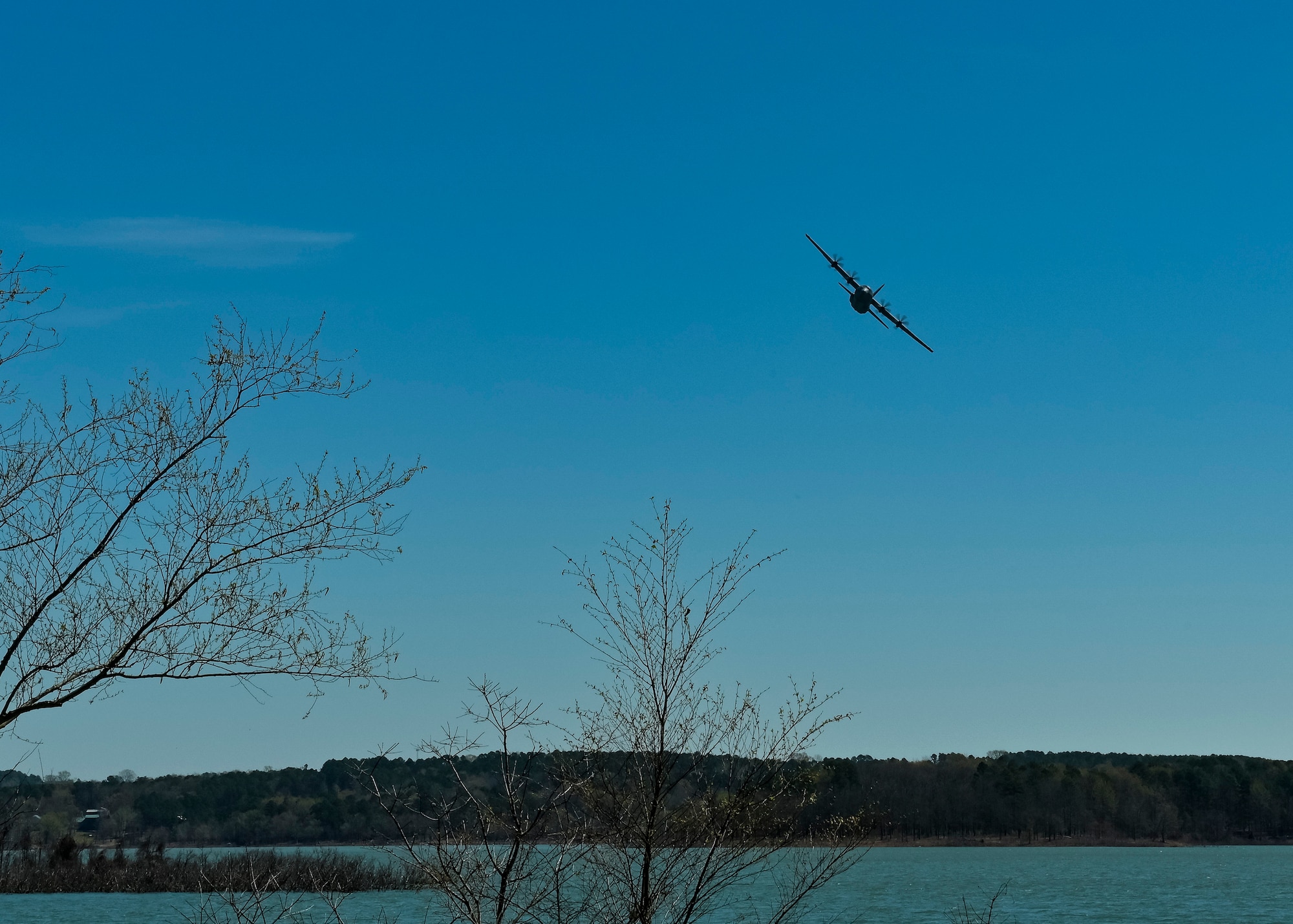 C-130Js fly during a Turkey Shoot competition