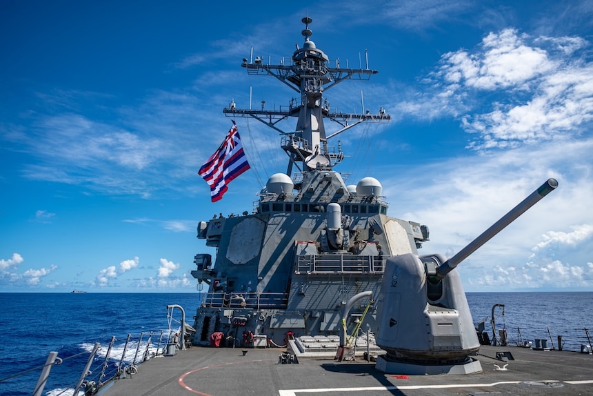 2020 Battle ‘E’ awarded to Barry – “The Finest Forward Deployed Destroyer”