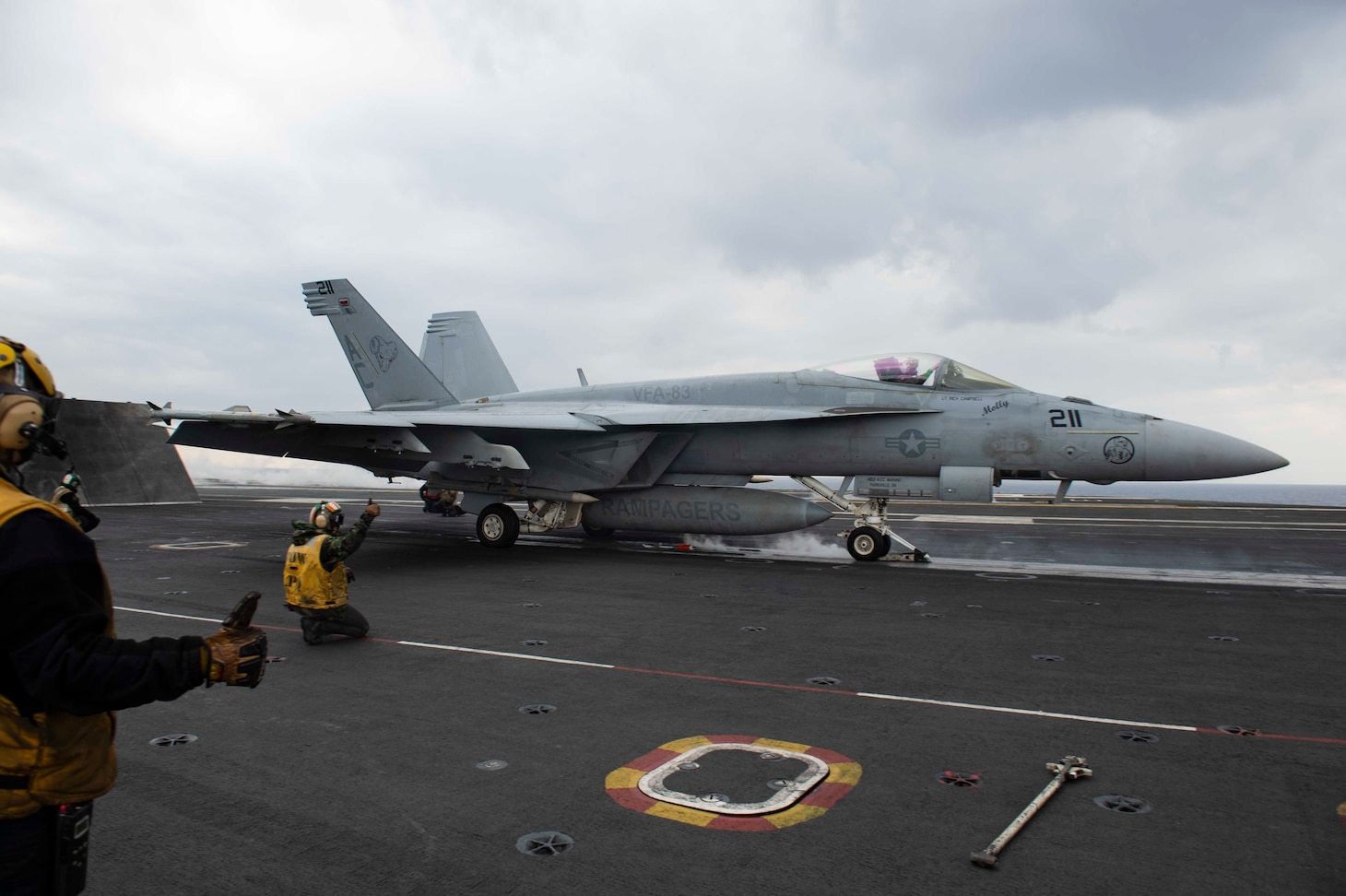 Operation Inherent Resolve; carrier USS Dwight D. Eisenhower (CVN 69)