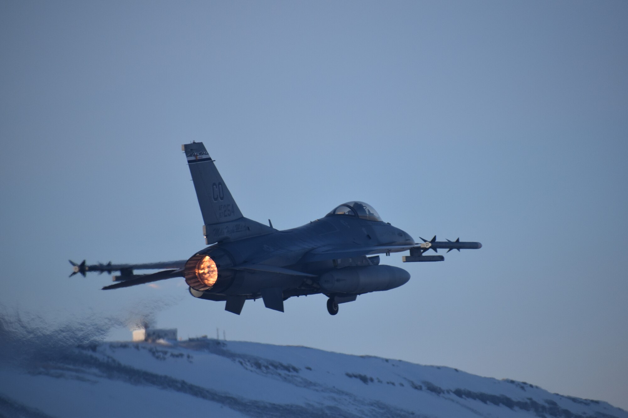 Plane taking off