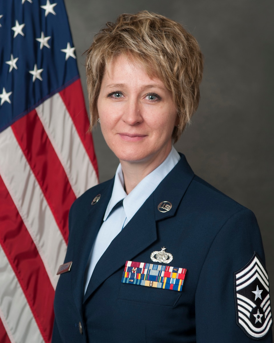 Chief Master Sgt. Martha Castleton official photo