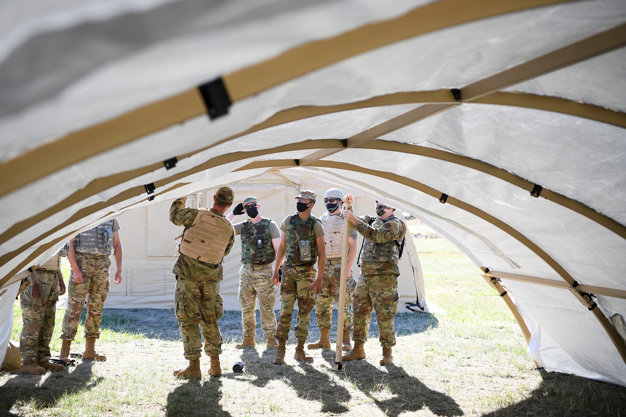 Reservists participate in 4-day training exercise.