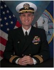 Studio portrait of Cmdr. Michael S. Dwan
