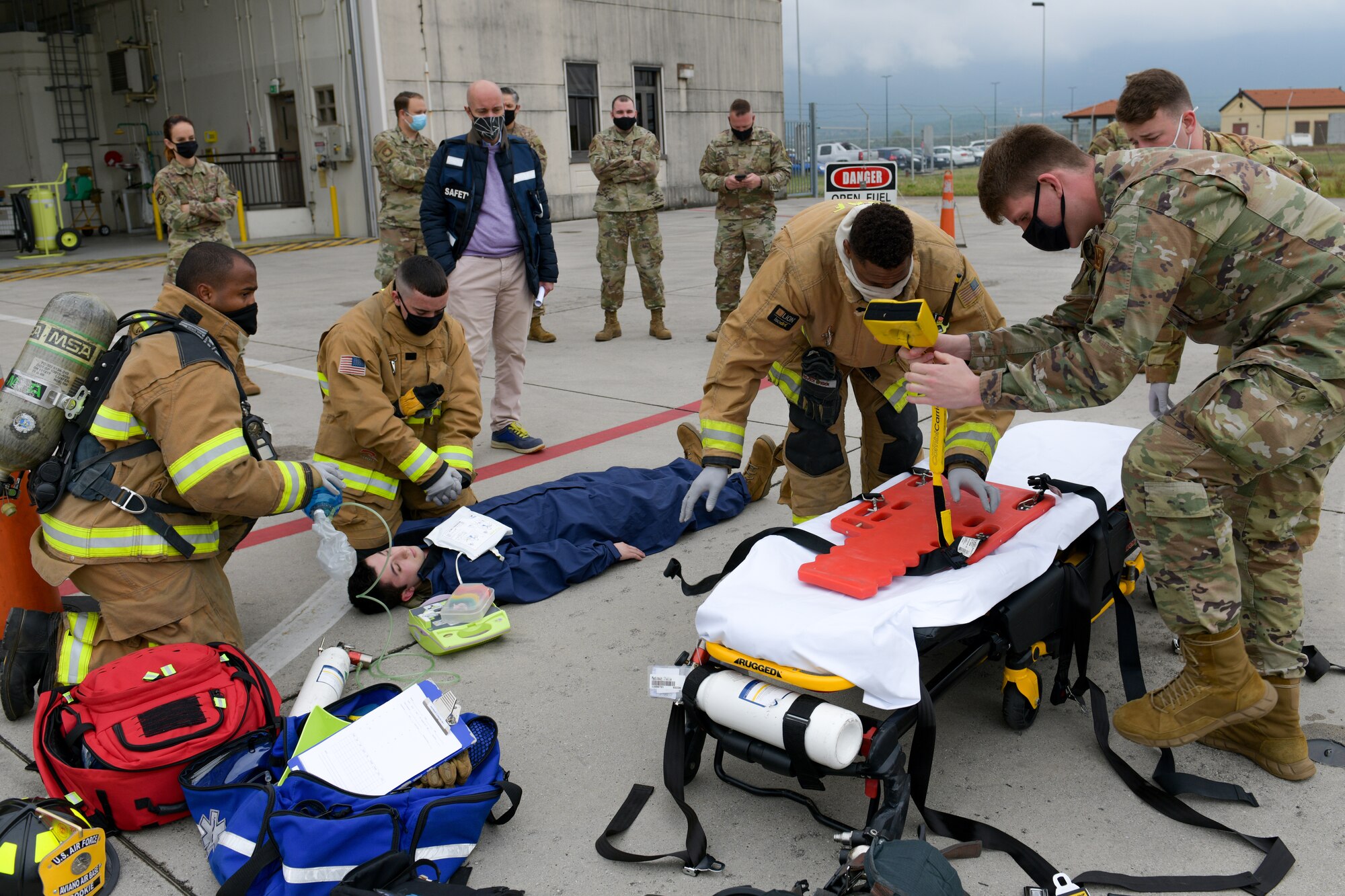 31 MXS participates in readiness exercise