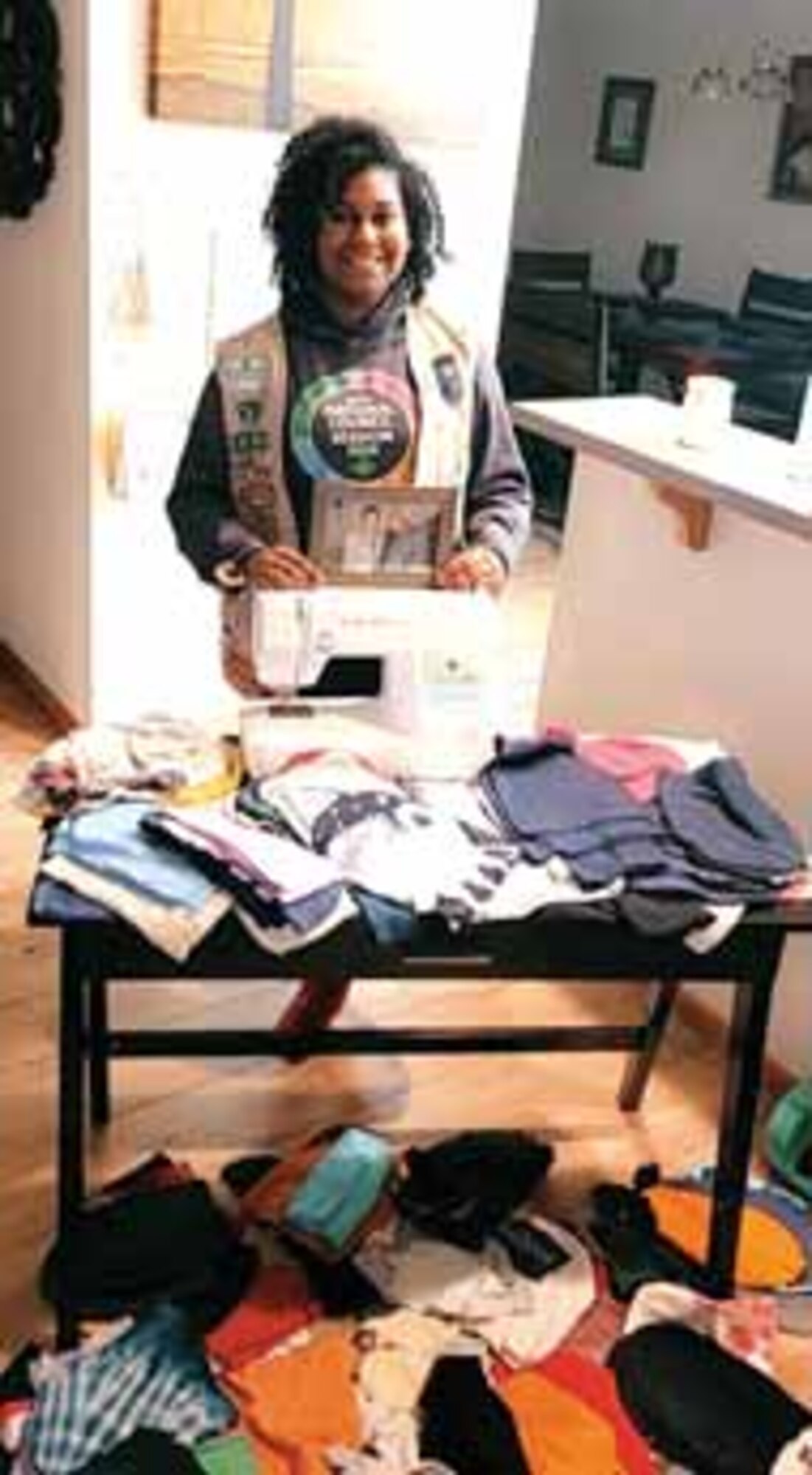 Janiece Mitchner, a local Girl Scout from Minot Air Force Base, N.D., has recently received her Silver Award.
