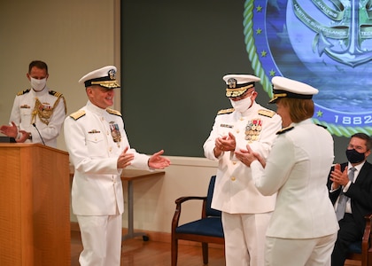 Fair Winds and Following Seas to Rear Adm. Kelly Aeschbach, who leaves ONI to serve as the commander of Naval Information Forces (NAVIFOR) in Suffolk, Va.