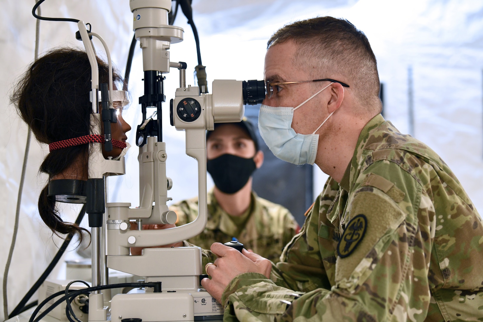 A test of the Ophthalmic Slit Lamp