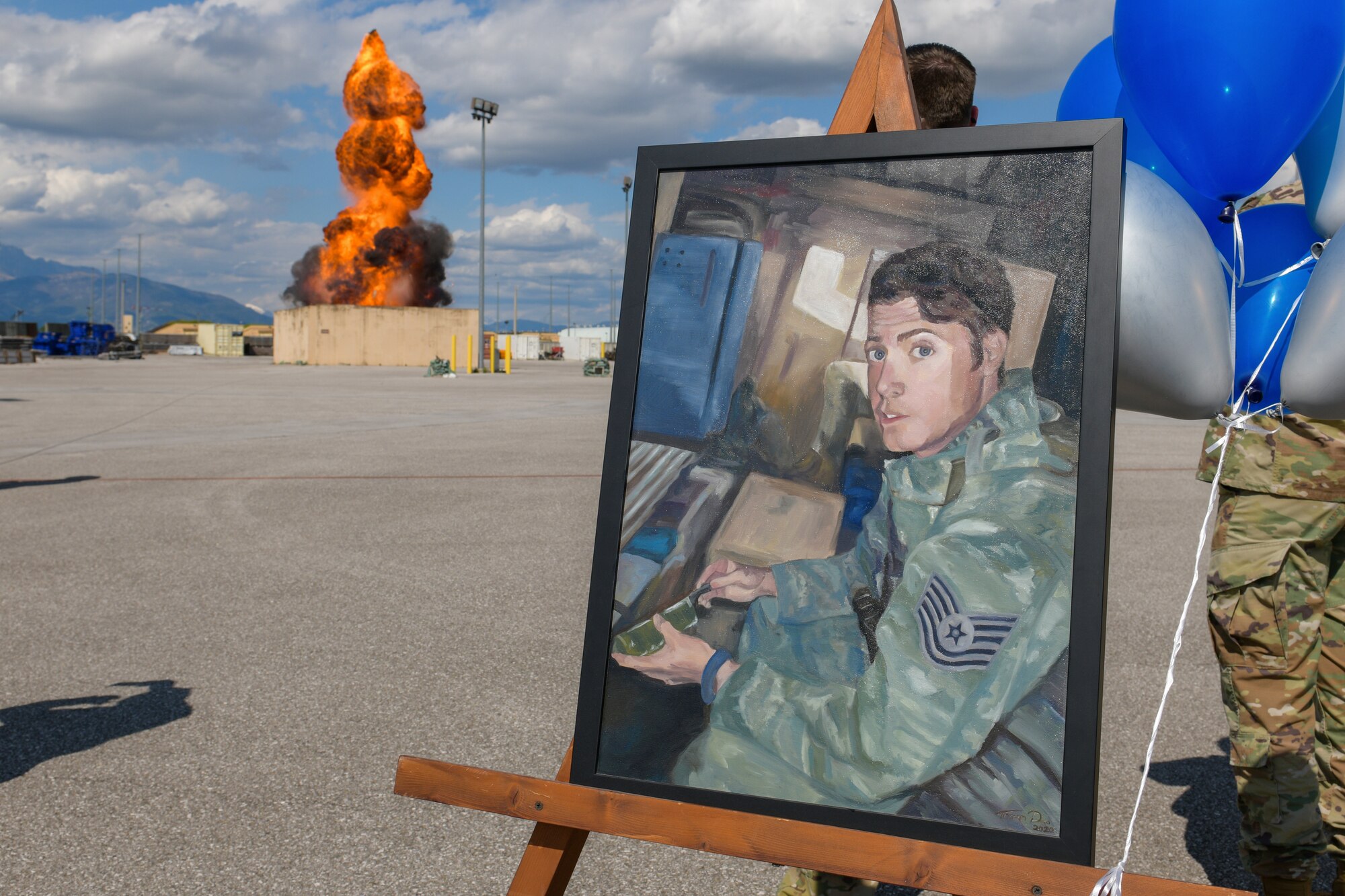 31st CES, ALS hosts TSgt Adam Ginett birthday demonstration