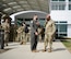 Members of a congressional delegation and Air Force Chief of Staff Gen. Charles Q. Brown Jr. depart from Minot Air Force Base, North Dakota on April 30, 2021. The Congressional Delegation and Brown were accompanied by many Air Force Global Strike Command leaders as well as members from 8th Air Force. (U.S. Air Force photo by SrA Michael Richmond)