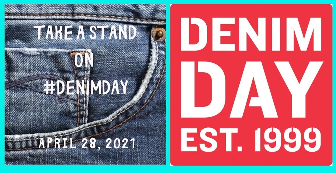 A graphic for International Denim Day