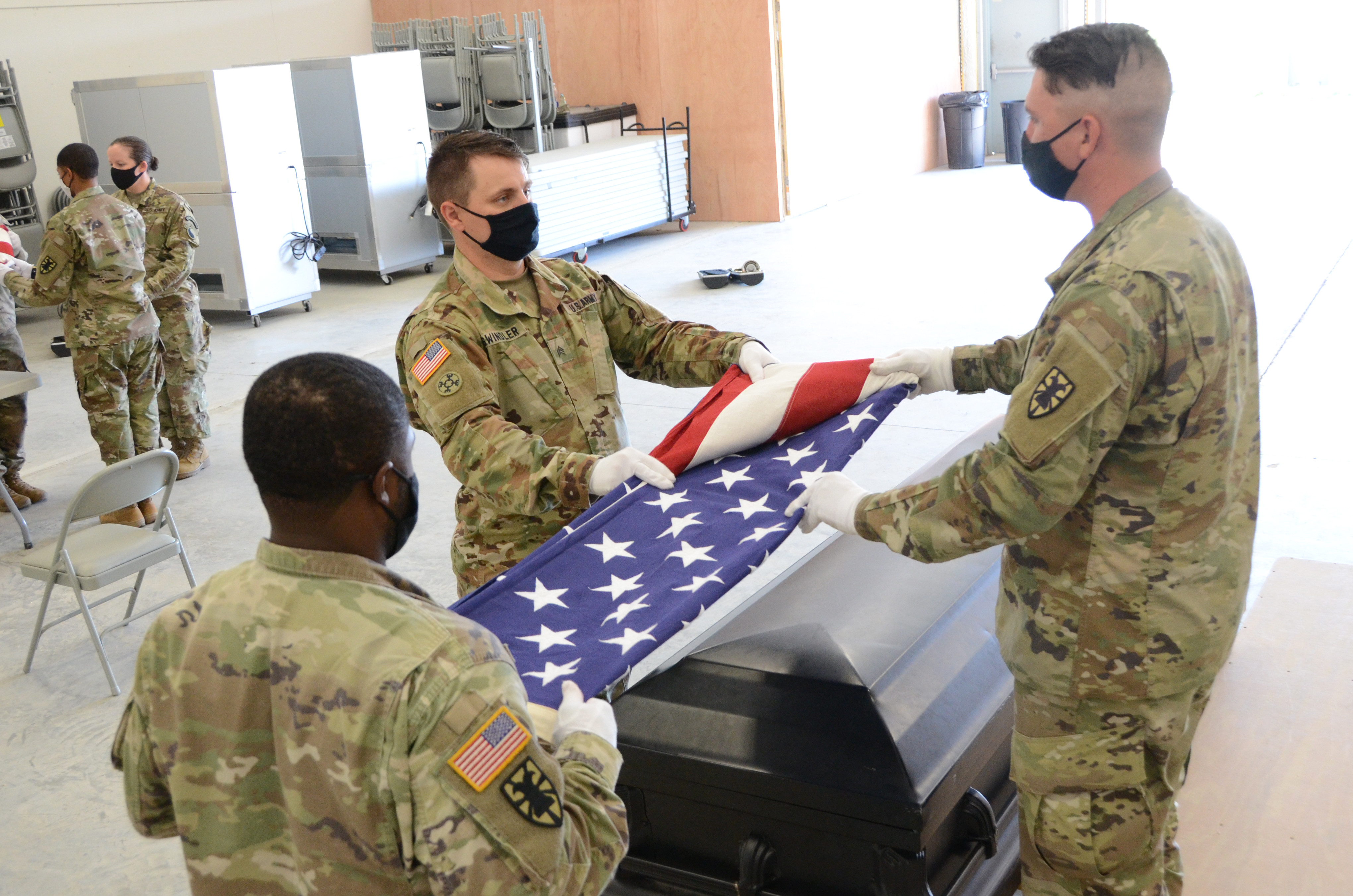 Funeral Honors Program hosts training for activeduty Soldiers