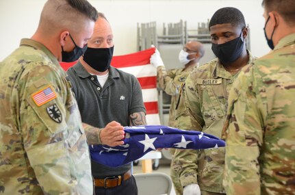 Funeral Honors Program hosts training for active-duty Soldiers