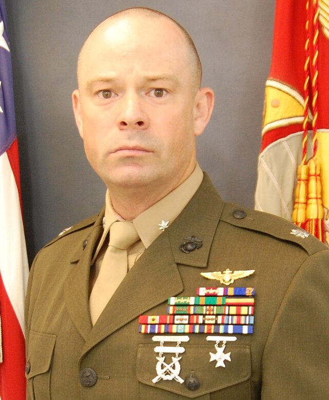Lieutenant Colonel R. Brian Ashford, Executive Officer, Marine Aviation Training Support Group 21, NAS Pensacola, Pensacola, FL