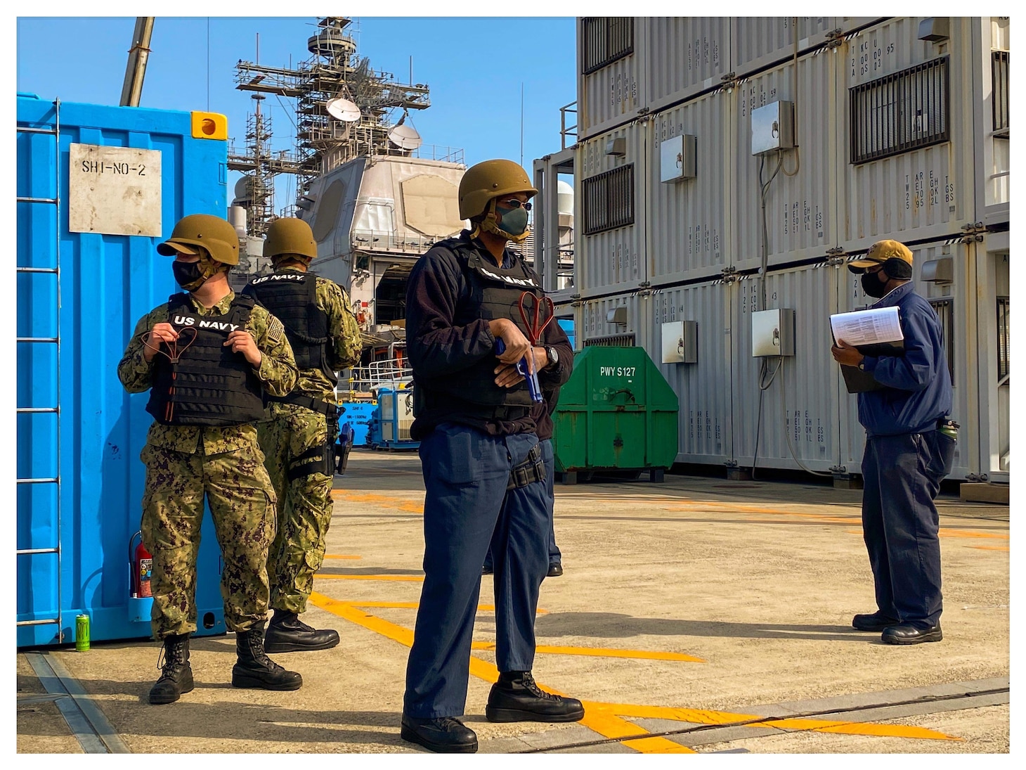 USS Shiloh(CG-67) Anti-Terrorism Certification Event