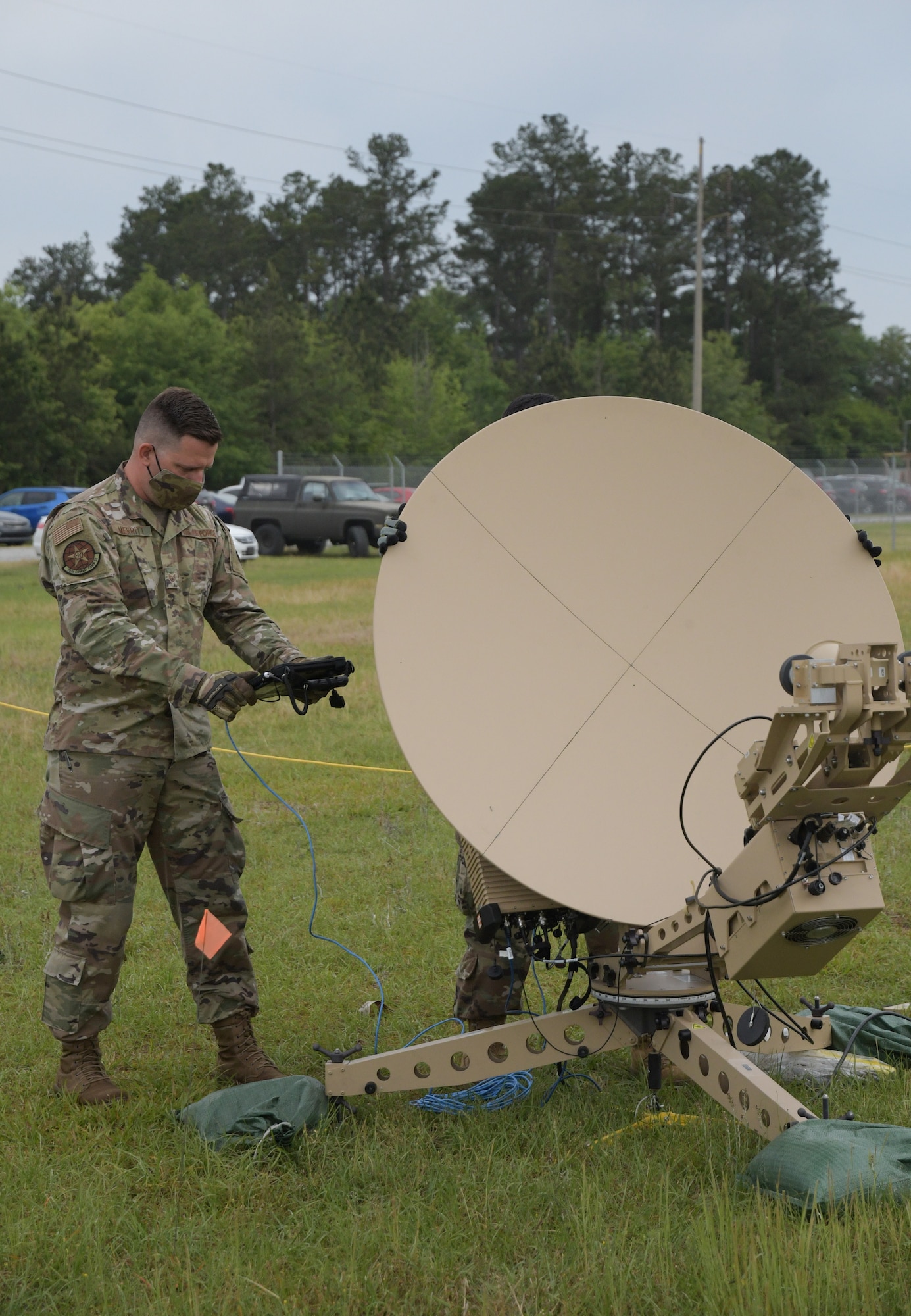 photo of 283rd Combat Communications Squadron participating in 5th Combat Comm Rodeo