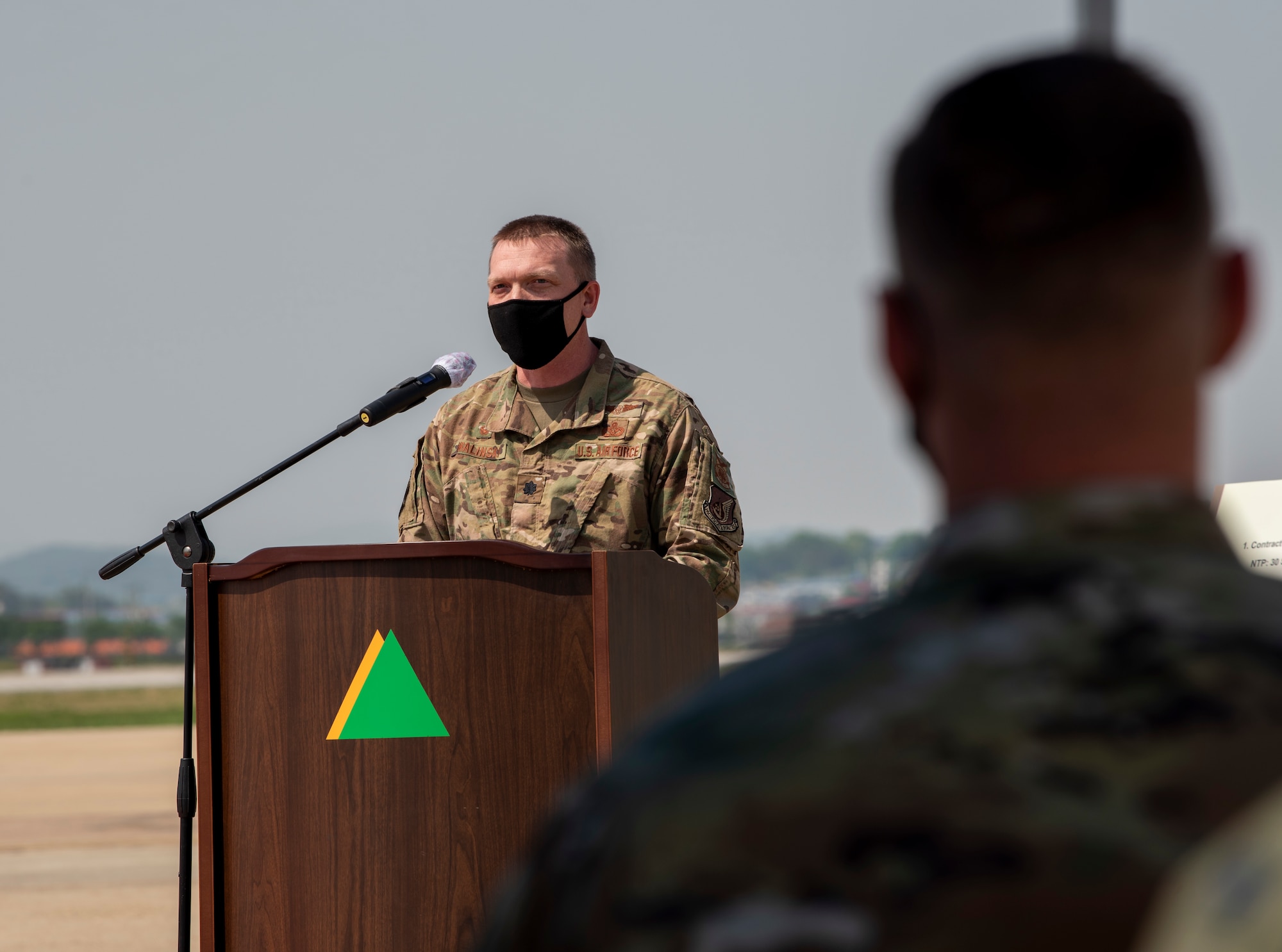 Replace Main Runway Ribbon Cutting Ceremony