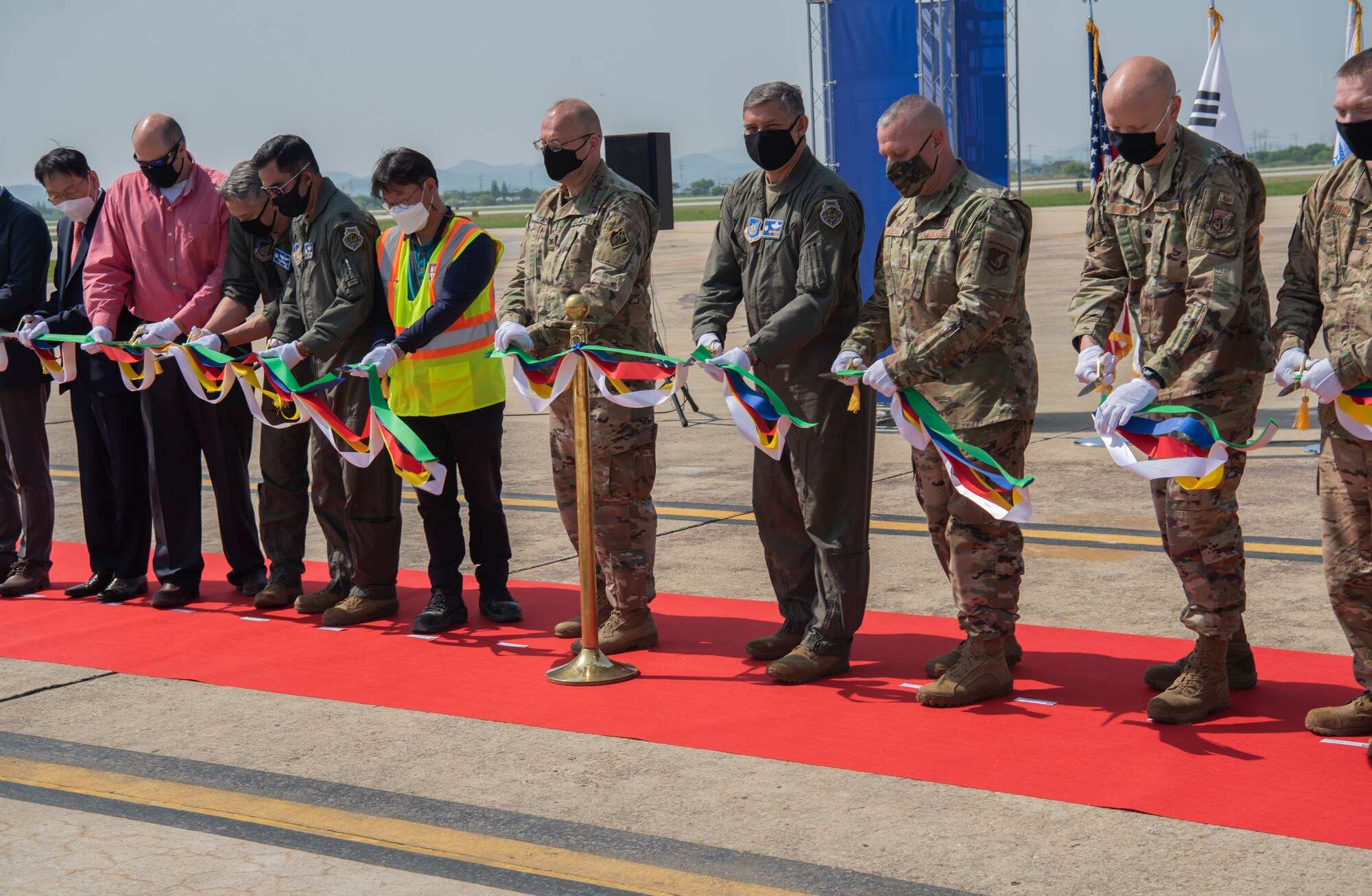 Replace Main Runway Ribbon Cutting Ceremony