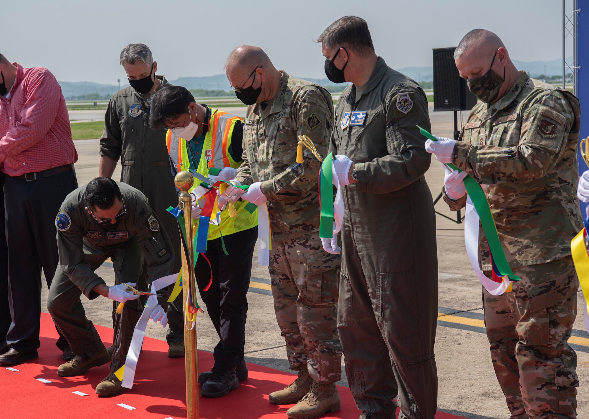 Replace Main Runway Ribbon Cutting Ceremony